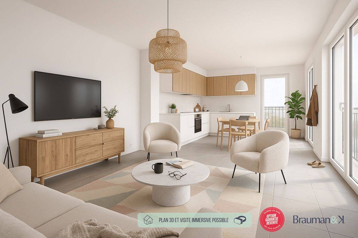 Appartement 3 pièces 78 m² · à Bordeaux · 78 m² · 203 966 €