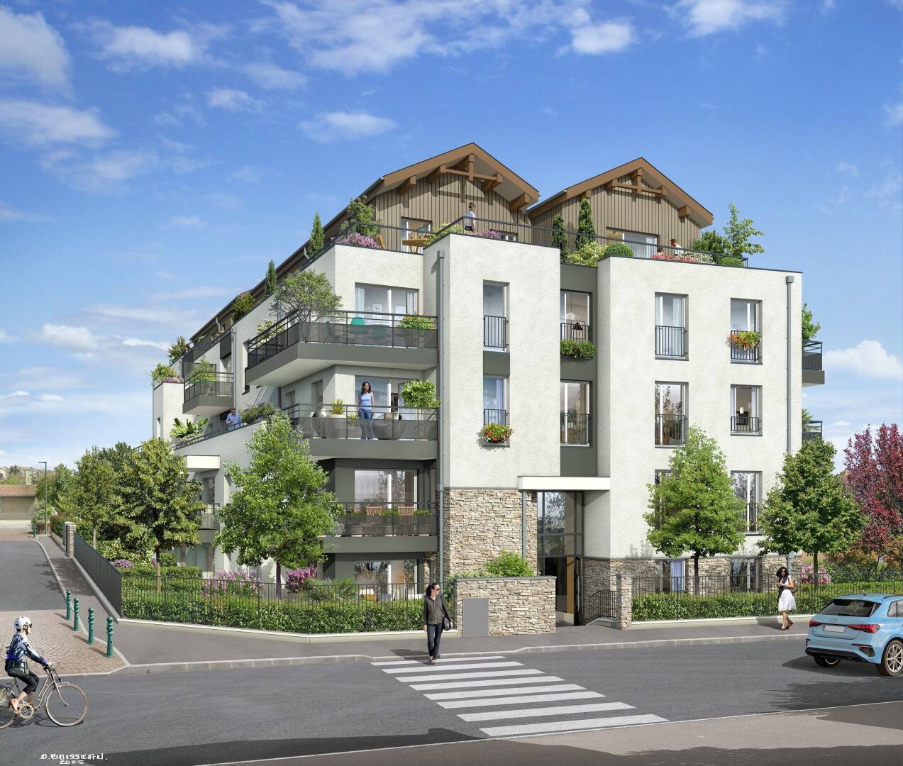 Appartement 3 pièces 57 m² · à Ville-la-Grand · 57 m² · 329 000 €
