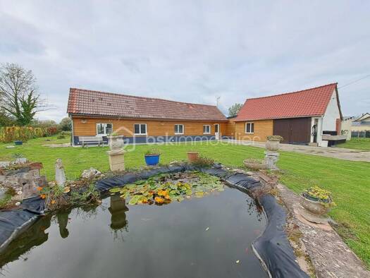 Maison de plain-pied à vendre 353 600 € 4 pièces 3 chambres 103,4 m² 1 214 m² de terrain Ponthoile 80860