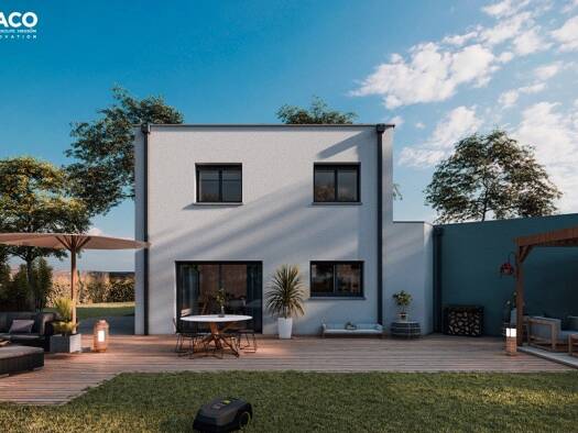 Terrain avec maison neuve à vendre 449 000 € 5 pièces 4 chambres 148 m² 500 m² de terrain Amfreville-la-Mi-Voie 76920