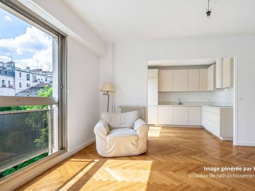 Appartement à vendre 655 000 € 3 pièces 2 chambres 62 m² Étage 3/4 Belleville-Saint Maur Paris 11ème arrondissement 75011
