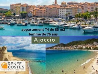 Appartement en viager occupé Bouquet 93 400 € 4 pièces 4 chambres 85 m² Étage 2/8 Gare Ajaccio 20000