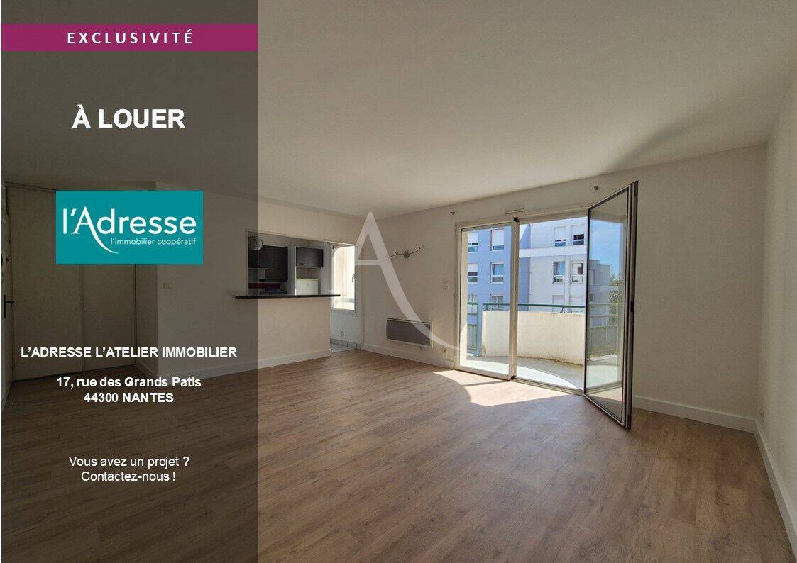 Appartement 3 pièces 59 m² · à Nantes · 58,6 m² · 850 €