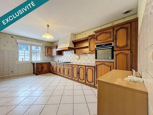 Maison de plain-pied à vendre 285 000 € 4 pièces 2 chambres 124 m² 433 m² de terrain Clouange 57185