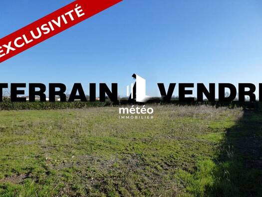 Terrain constructible viabilisé à vendre 35 600 € 830 m² de terrain Saint-Benoist-sur-Mer 85540