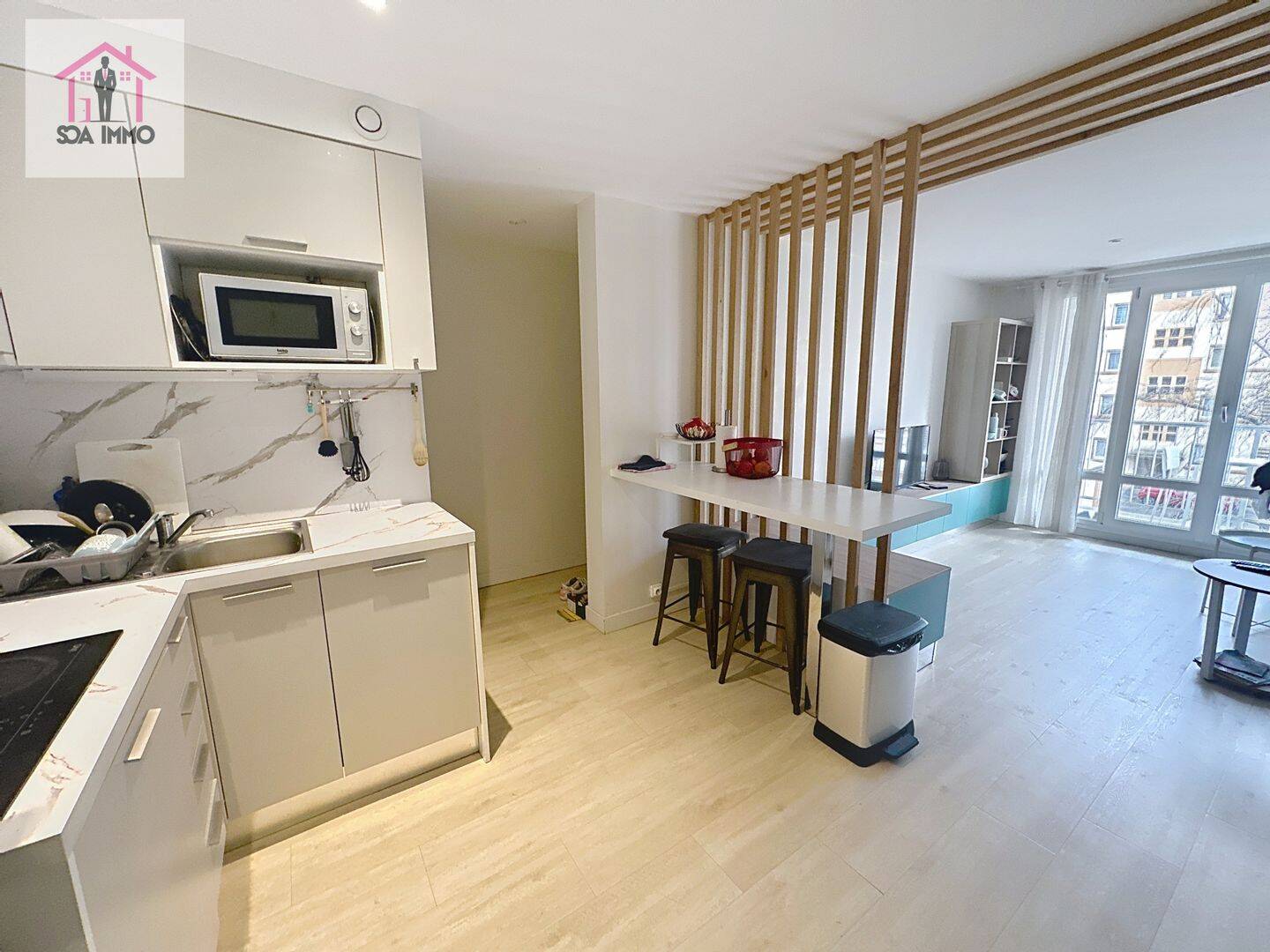 Appartement 4 pièces 65 m² · à Villeurbanne · 65 m² · 539 €
