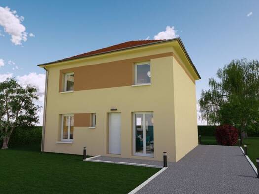 Terrain avec maison neuve à vendre 254 000 € 5 pièces 4 chambres 104 m² 495 m² de terrain Les Villages Vovéens 28150