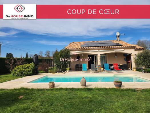 Maison de plain-pied à vendre 280 000 € 5 pièces 4 chambres 130 m² 1 335 m² de terrain Creysse 24100