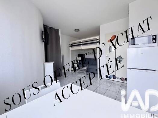 Appartement à vendre 99 000 € 1 pièce 24 m² 2ème étage Fort-Mahon-Plage 80120