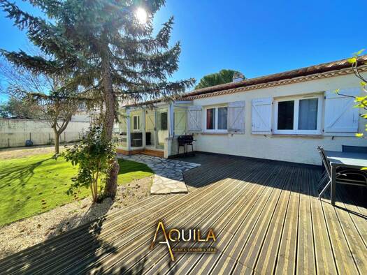 Maison de plain-pied à vendre 242 000 € 4 pièces 3 chambres 79 m² 348 m² de terrain Béziers 34500