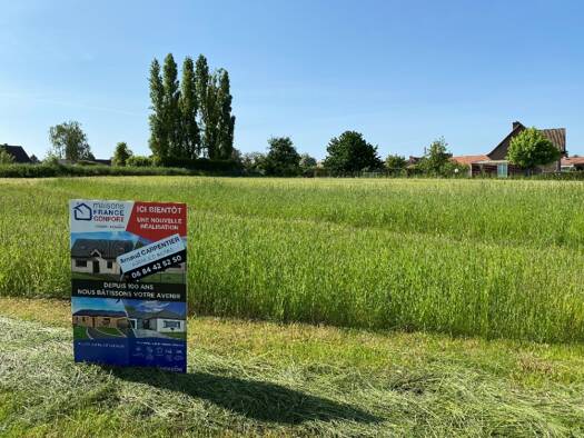 Terrain constructible à vendre 64 500 € 394 m² de terrain Agny 62217