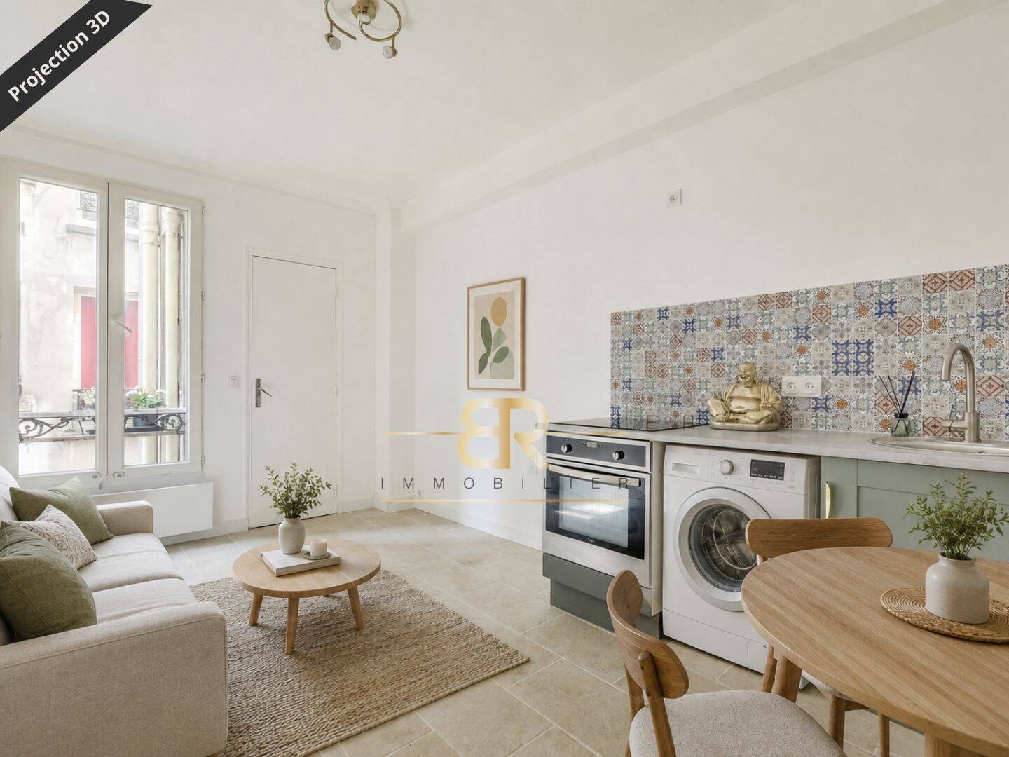 Appartement 2 pièces 25 m² · à Paris 17ème Arrondissement · 25,4 m² · 270 000 €
