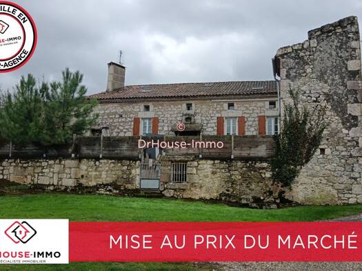 Maison à vendre 199 900 € 10 pièces 6 chambres 252 m² 705 m² de terrain Castelmoron-sur-Lot 47260