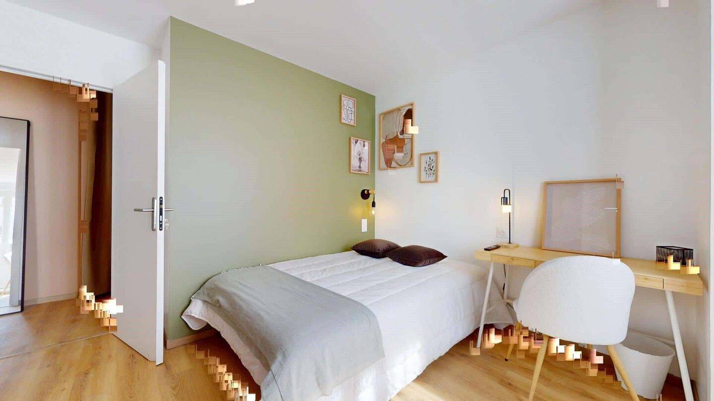 Chambre 1 - ALBERT 1ER C - Colocation — 7