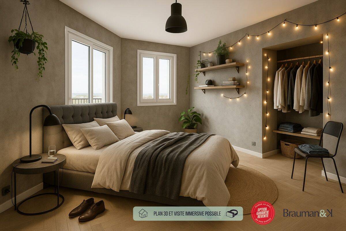 Appartement 3 pièces 60 m² · à Saint-Cyr-sur-Loire · 60 m² · 278 000 €
