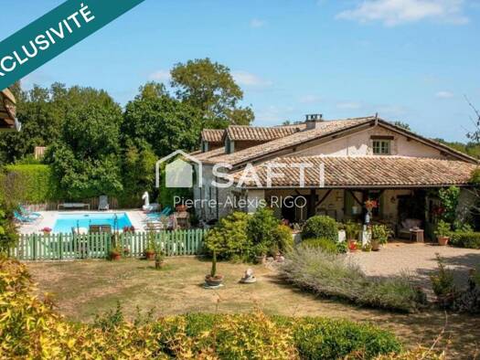 Maison à vendre 467 500 € 11 pièces 6 chambres 313 m² 1 735 m² de terrain Serres-et-Montguyard 24500