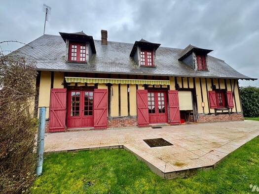Maison à vendre 184 000 € 5 pièces 3 chambres 1 012 m² de terrain Forges-les-Eaux 76440