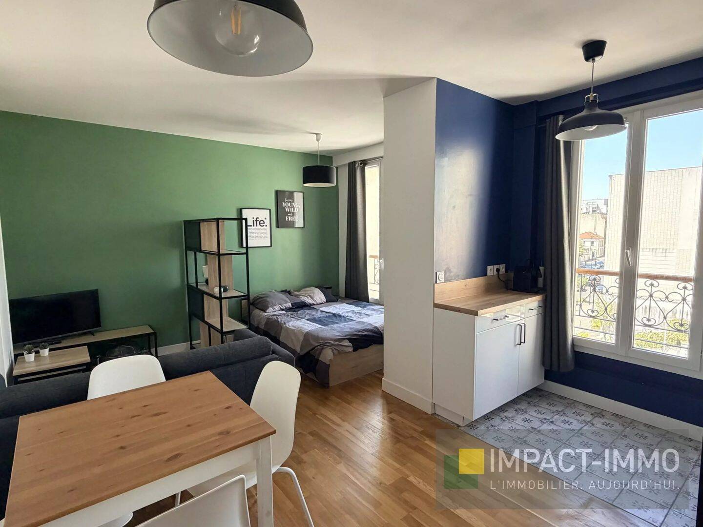 Appartement 1 pièce 27 m² · à Courbevoie · 27 m² · 1 100 €