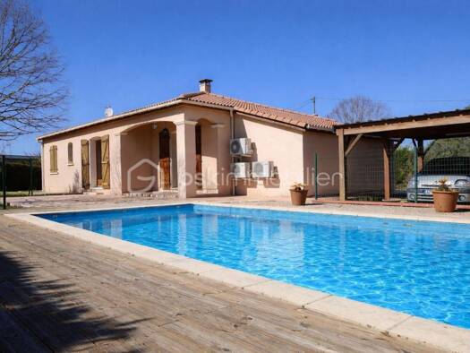 Maison de plain-pied à vendre 295 000 € 4 pièces 3 chambres 90 m² Coufouleux 81800