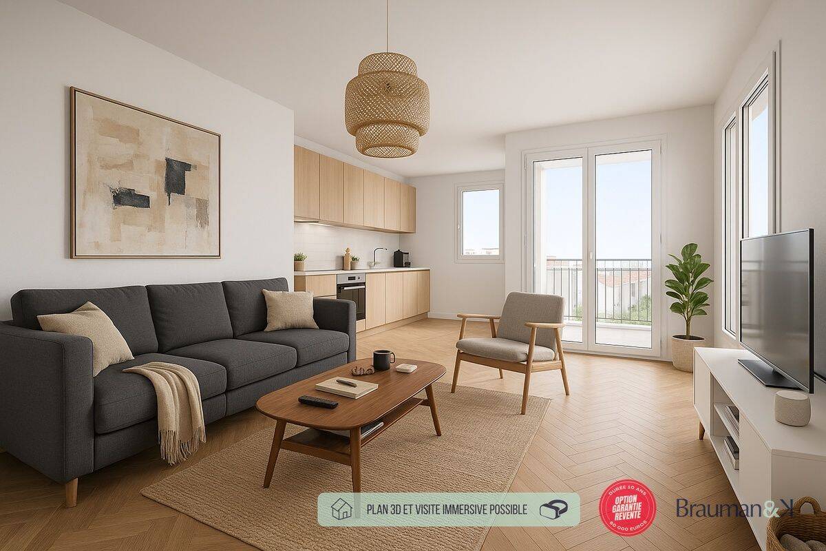 Appartement 3 pièces 57 m² · à Louviers · 57 m² · 168 000 €