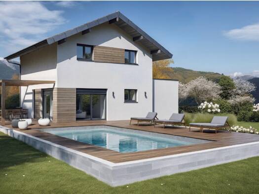 Terrain avec maison neuve à vendre 510 000 € 4 pièces 3 chambres 90 m² 850 m² de terrain Faucigny 74130