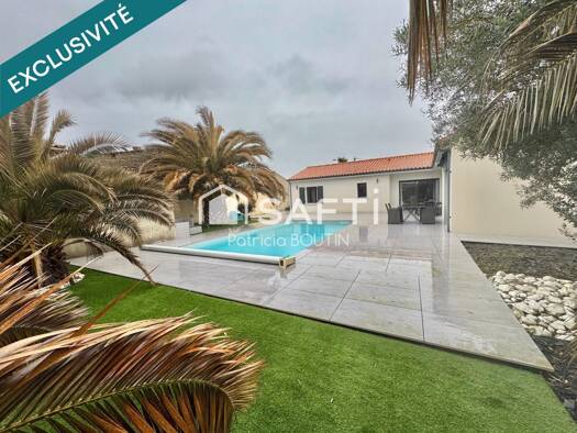 Maison de plain-pied à vendre 340 000 € 5 pièces 4 chambres 144 m² 1 187 m² de terrain Juscorps 79230