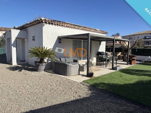 Maison de plain-pied à vendre 399 000 € 4 pièces 3 chambres 80 m² Les Arcs 83460