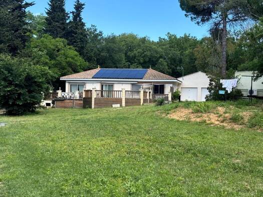 Maison de plain-pied à vendre 390 000 € 4 pièces 3 chambres 90 m² 5 000 m² de terrain Croix de Poumeyrac Béziers 34500