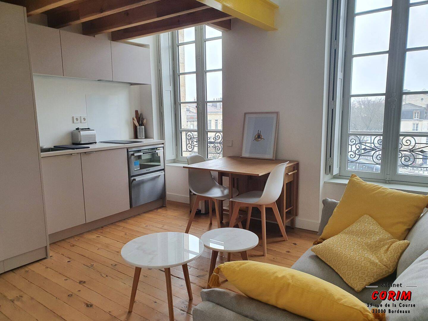 Appartement 1 pièce 21 m² · à Bordeaux · 21,4 m² · 790 €/mois