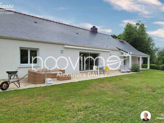 Maison à vendre 355 000 € 5 pièces 4 chambres 126 m² 1 000 m² de terrain Petit-Mars 44390