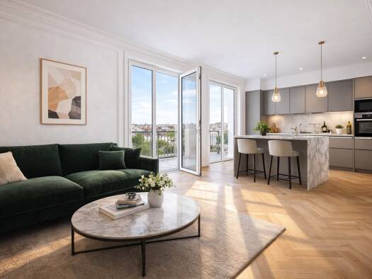 Appartement à vendre - neuf 550 000 € 3 pièces 2 chambres 61,6 m² Étage 3/5 Rosiers-Lorieux Puteaux 92800