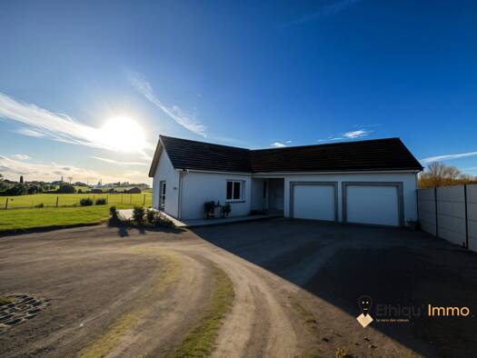 Maison de plain-pied à vendre 327 000 € 5 pièces 3 chambres 107,6 m² 819 m² de terrain Giffaumont-Champaubert 51290