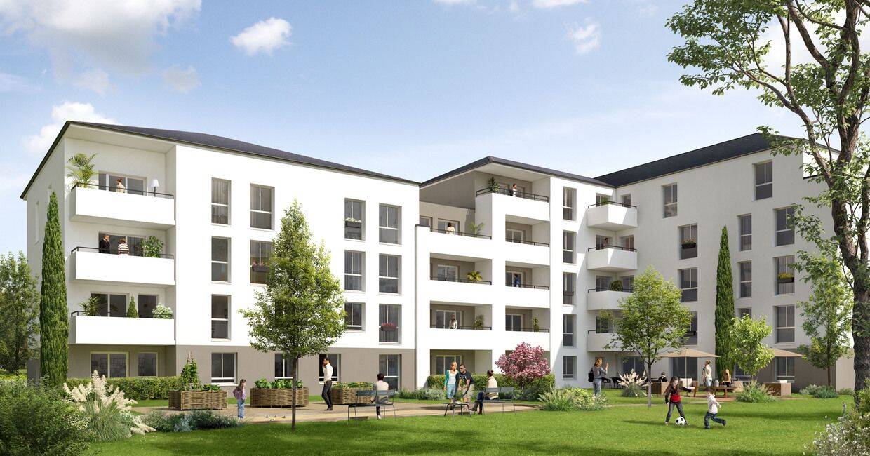 Appartement 2 pièces 46 m² · à Gaillon · 46,3 m² · 593 €