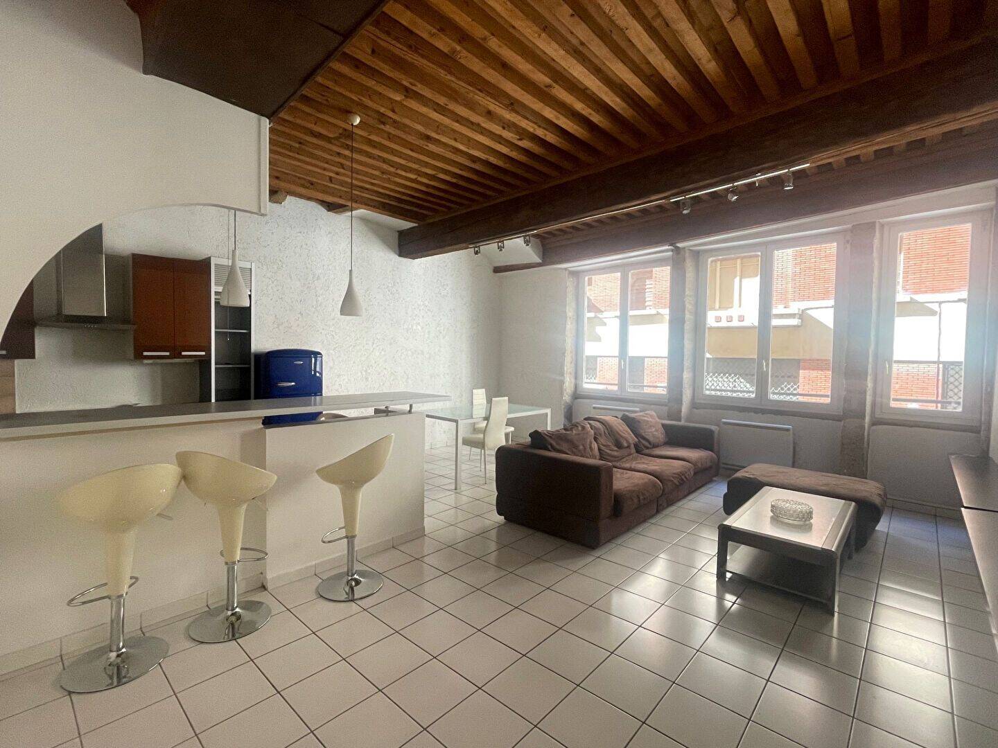 Appartement 2 pièces 59 m² · à Lyon 2ème Arrondissement · 59,4 m² · 995 €/mois