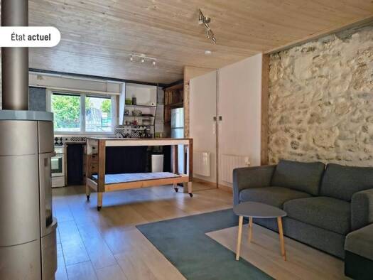 Maison à vendre 230 000 € 3 pièces 2 chambres 74 m² 207 m² de terrain Bas Cenon-cours Victor Hugo-Gambetta Cenon 33150