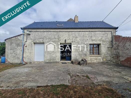 Maison à vendre 130 000 € 4 pièces 1 chambre 75 m² 1 508 m² de terrain Nord Hersin-Coupigny 62530