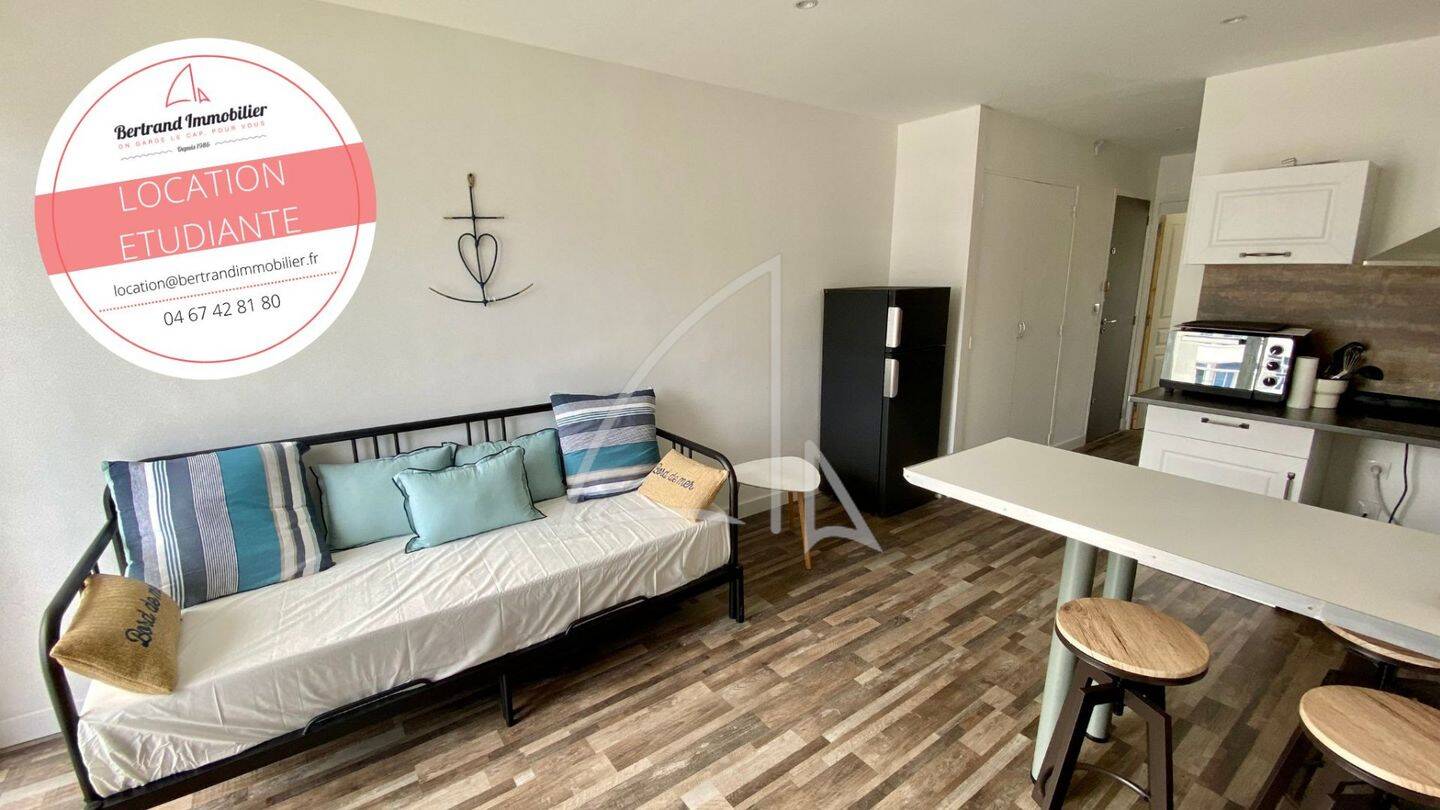 Appartement 2 pièces 34 m² · à Palavas-les-Flots · 34 m² · 600 €/mois