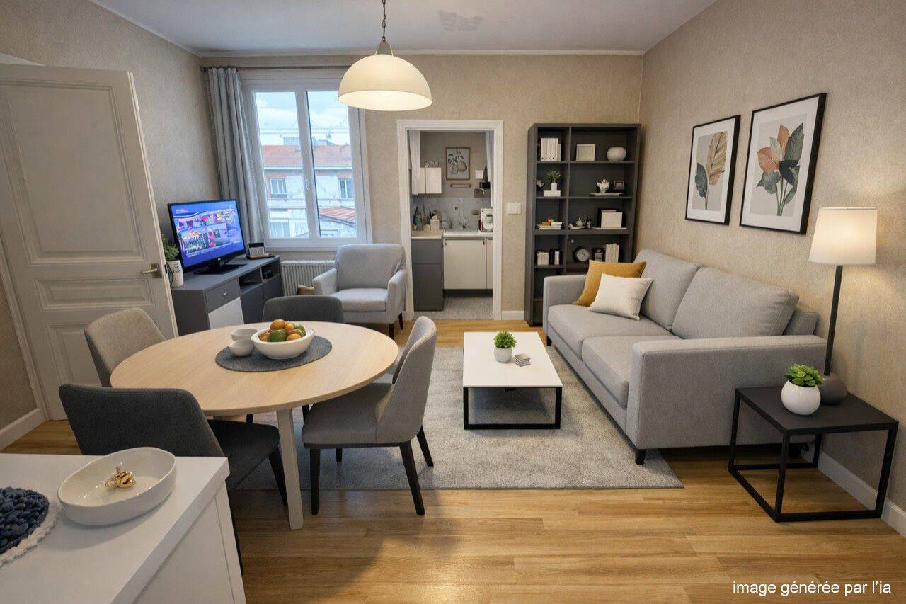 Appartement 3 pièces 58 m² · à Reims · 58,3 m² · 130 000 €