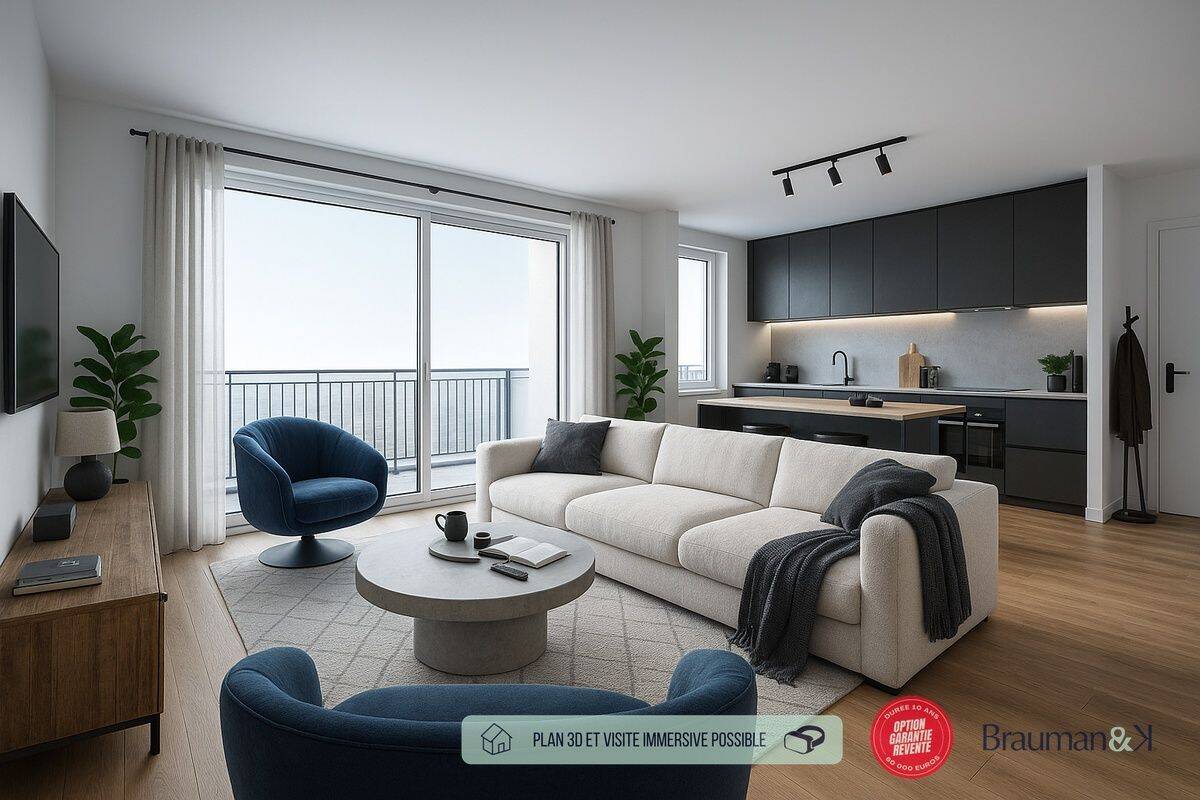Appartement 4 pièces 82 m² · à Bordeaux · 82 m² · 341 500 €