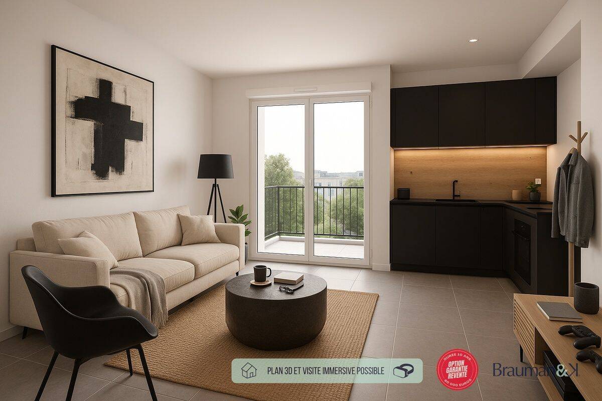 Appartement 1 pièce 24 m² · à Luisant · 24 m² · 125 000 €