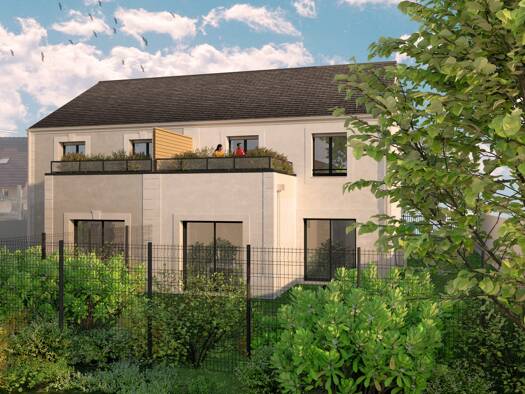 Pavillon à vendre - neuf 460 000 € 4 pièces 3 chambres 103 m² dès le 31/03/2028 Rue du Tir-Mont Châlat-Saint Hubert Chelles 77500