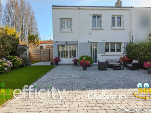 Pavillon à vendre 299 442 € 5 pièces 4 chambres 153 m² 451 m² de terrain Bois de Céné-Saint Christophe Challans 85300