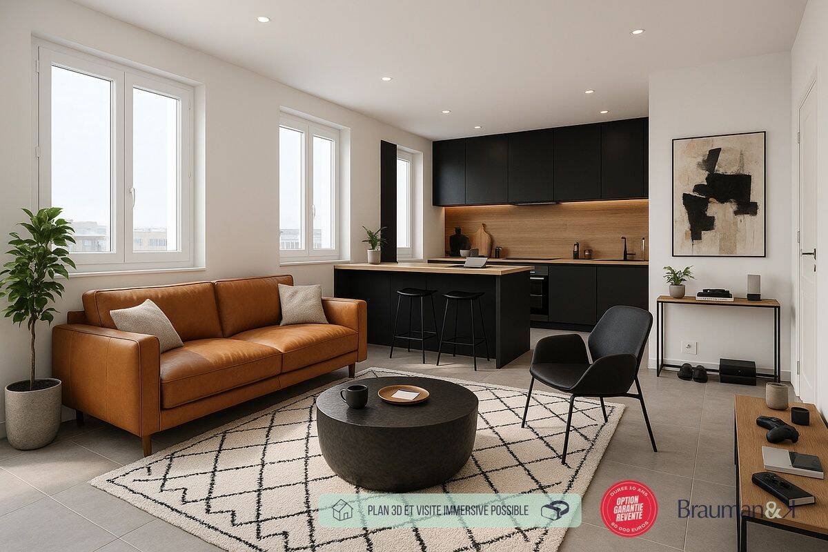 Appartement 3 pièces 30 m² · à Caen · 30 m² · 185 900 €