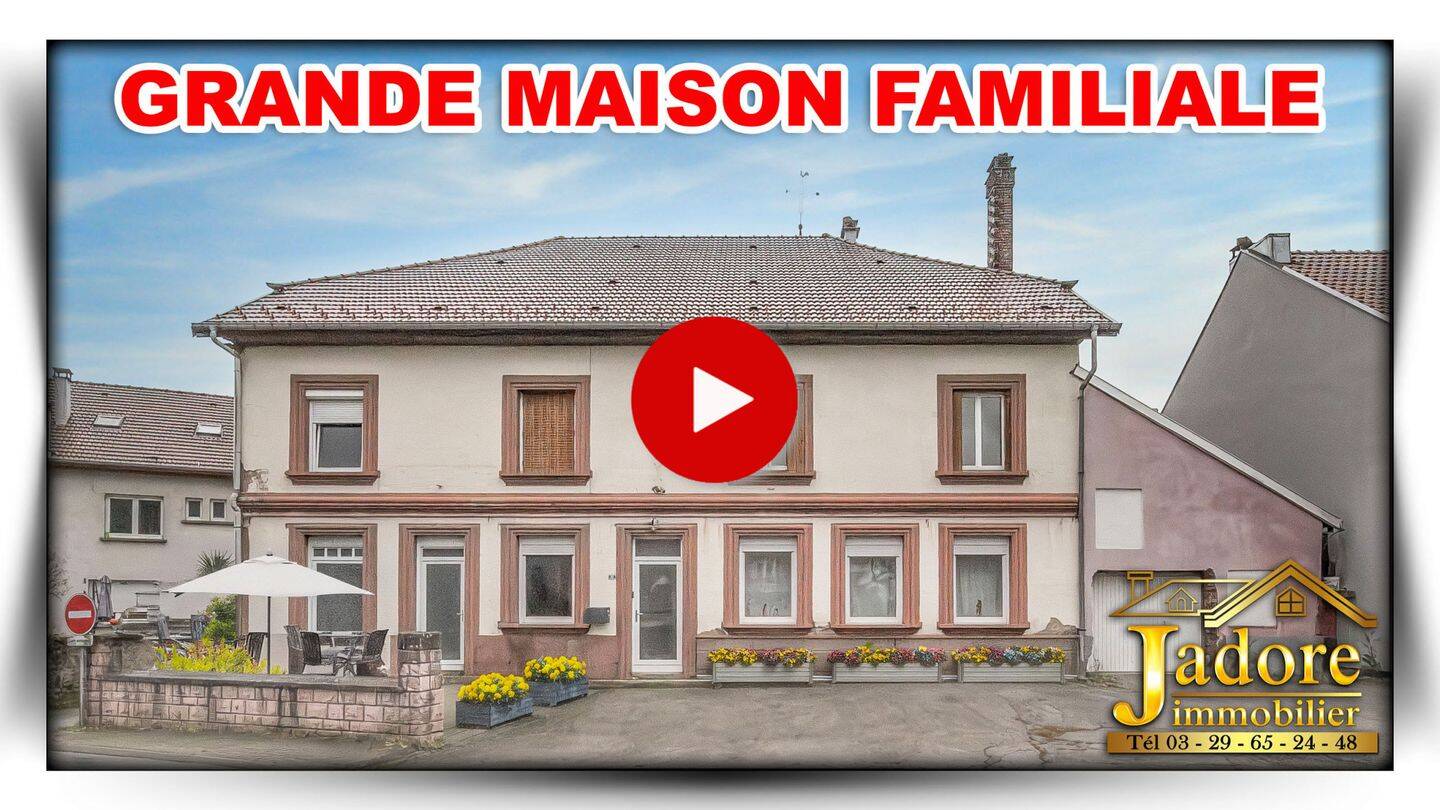 Maison 8 pièces 306 m² · à Saint-Dié-des-Vosges · 306 m² · 139 000 €