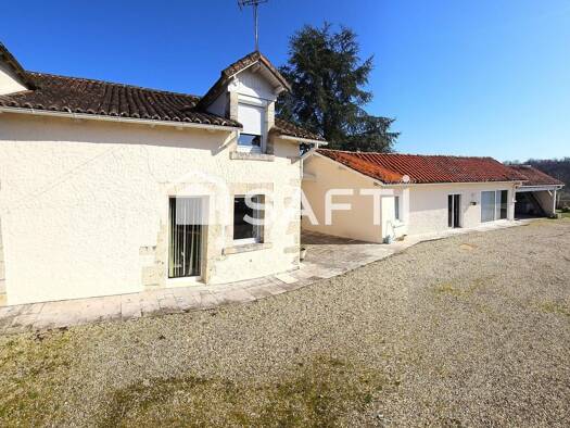 Maison à vendre 182 000 € 5 pièces 4 chambres 136 m² 530 m² de terrain La Chapelle-Gonaguet 24350