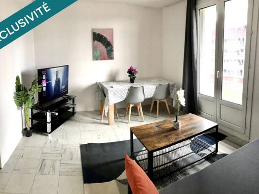 Appartement à vendre 90 000 € 3 pièces 2 chambres 58 m² Étage 3/4 Gare-Sud Le Mans 72100