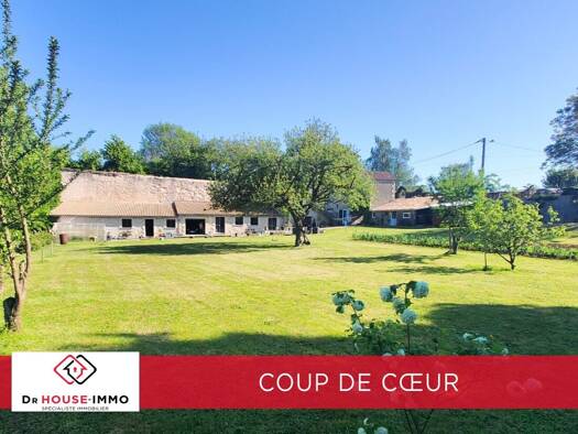 Maison à vendre 279 000 € 7 pièces 3 chambres 182,8 m² 3 153 m² de terrain Coulonges-sur-l'Autize 79160