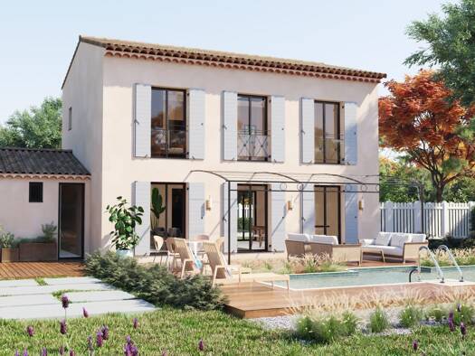 Terrain constructible viabilisé à vendre 369 000 € 572 m² de terrain Centre Ouest Ollioules 83190