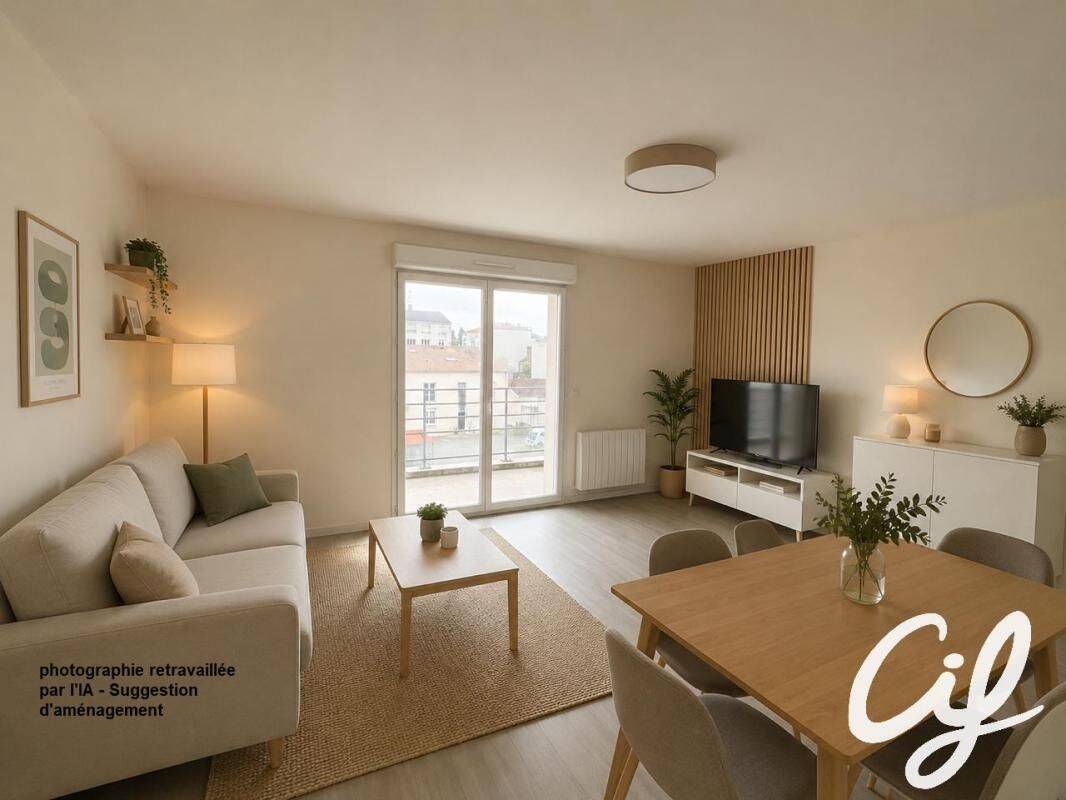Appartement 3 pièces 63 m² · à La Roche-sur-Yon · 63 m² · 144 000 €