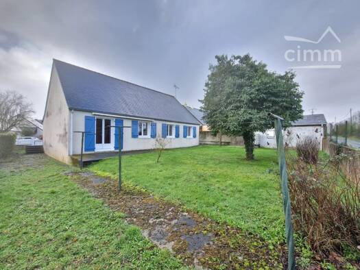 Maison de plain-pied à vendre 260 000 € 5 pièces 4 chambres 103,5 m² Ligné 44850